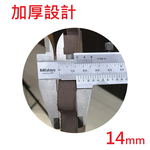 【PMU必美優】加厚巧拼地墊含邊條(咖啡/米色) 贈收納袋, , large