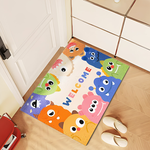 【上手家居】怪獸刮泥地墊60x90cm 絲圈地墊Hello 60x90cm(玄關地墊/腳踏墊/絲圈地墊/門口地墊/刮沙地墊/大地墊/大門地墊/進門地墊), , large