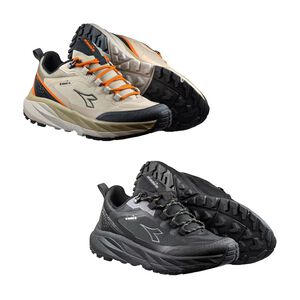 DIADORA迪亞多那 勇者II越野鞋 男運動鞋 男鞋 登山鞋 寬楦 高腳背 護趾 透氣 輕盈 彈性 止滑 卡其 黑