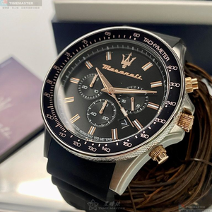 [TIMEMASTER] MASERATI watch, 44mm, R8871640002