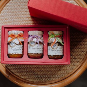 B de L 小銅鍋法式手工頂級果醬 120g 3入禮盒(玫瑰花瓣、草莓薄荷胡椒、芒果香草)