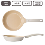 【Korea King】Colormic極輕美型天然陶瓷不沾平底鍋-24公分, , large