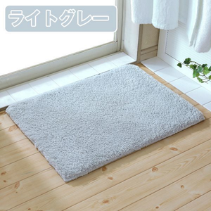 日本製 橋爪商店 ANGEL STEP 可機洗地墊 淺灰