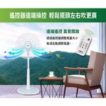 SANLUX Sanyo Taiwan 14-inch DC Inverter Remote Control Electric Fan EF-T16DRA1, , large