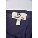 (S) abercrombie fitch棉質純棉藍色短袖上衣二手衣, , large