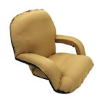Comfortable with stylish texture  armrests Japanese room chair, , large