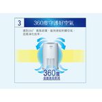 SANLUX 台灣三洋 3-6坪 負離子空氣清淨機 ABC-M6, , large