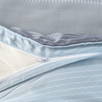 【Betrise】Gentle wind | C Energy Series 100% Austrian Tencel™ Light-quenched Graphene Four-piece Duvet Bedding Set-Double, , large