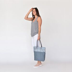 FLIP & TUMBLE SHOPPING BAG (GREY)