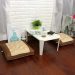 [台客嚴選] 亞莎緹花立體厚坐墊 可拆洗 台灣製 椅墊 坐墊 沙發靠墊 靠墊 打坐墊 冥想墊, , large