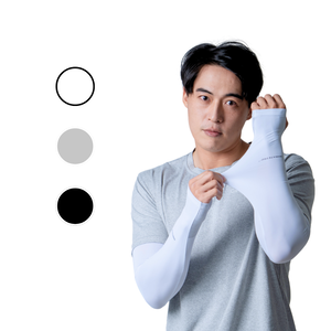 [標準桿] 男生日系防曬涼感手掌止滑袖套