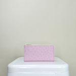 【M2nd】 Ostrich Slim Zip Wallet, , large