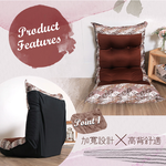 Light Kou parquet Japanese Room Chair, , large