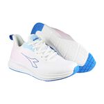 DIADORA迪亞多那 奇幻天空慢跑鞋 女運動鞋 女鞋 漸層 一體成型 透氣 飛織 輕量 減壓 抗菌 吸震 止滑 白粉紫, , large