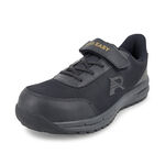 ROAD EASY MIT防潑水防護鞋 工作鞋 安全鞋 鋼頭鞋 台灣製 寬楦 反光 防穿刺 抗衝擊 抗菌 耐油 防滑 黑, , large