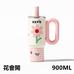 KEPO LQ 900ML KC012 靈感之花冰霸杯 316L不銹鋼內膽 浮春, , large