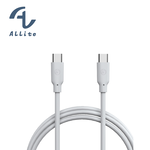 [OneMore Co., Ltd.] Allite 1.5M Liquid Silicone Charging Cable (USB-C to USB-C) Cool Mist Gray, , large