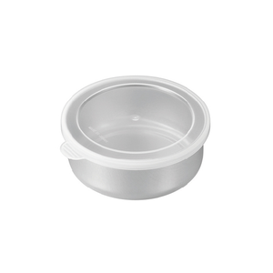 ECHO 3.8 Round Shallow Stainless Steel Food Storage Container