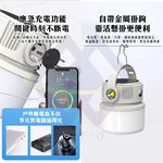 2-in-1 Solar Camping Light / White / 1 Unit, , large