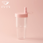 哩皿-酷樂循環杯-櫻花粉-700ML, , large