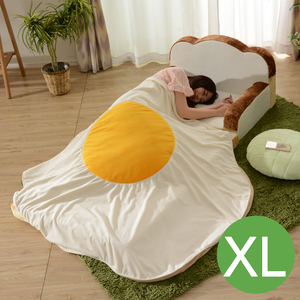 「CELLUTANE」A611 (XL) 荷包蛋毛毯 日本監製 (保暖毯/四季毯/法蘭絨/毛毯)