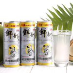 【半天水】鮮剖100%純椰汁24瓶〈無果肉/520ml/瓶/易開罐〉免運, , large