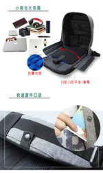 GS MALL Joyelife 智能防盜背包 防盜包 雙肩 背包 Joyelife 智能包 雙肩背包 雙肩包, , large