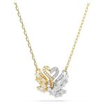 SWAROVSKI 施華洛世奇 Swan 雙天鵝 愛與美水晶項鍊(5714934), , large