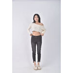 (2XL) 緊身黑色長褲二手衣, , large