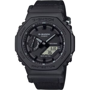 CASIO 卡西歐 G-SHOCK 尼龍錶帶 八角手錶 GA-2100BCE-1A