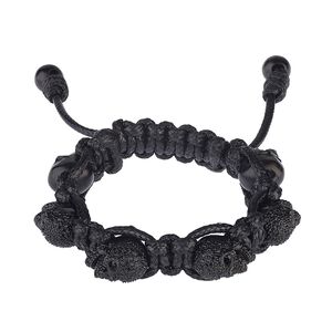 BOMBERG 炸彈錶 黑水鑽黑骷髏黑色手環-S (JW-BKT-FSPBA.S3.3)