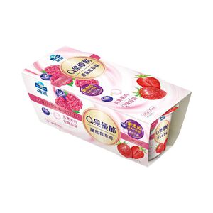 福樂Q果優酪-草莓莓果,  福樂Q果優酪-草莓莓果※實際到貨效期約4天以上