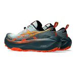 [秉宸] ASICS TRABUCO MAX 4 越野跑鞋 深綠橘 1011B976-400, , large