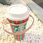[HhL] 拎杯2.0-矽膠防水飲料提袋 | 伯爵奶, , large