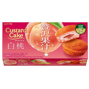 LOTTE 卡士達派-奢華白桃風味