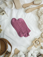 【RUNWAY】《RUNWAY SOCKS》Japanese/Korean Style Candy Socks – 22 Colors, Double Cylinder No-Show Socks – Lavender Mauve Limited Quantity – While Supplies Last, , large