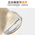 【上手家居】透明防撞角-熊熊款 4入組(防撞條/防撞墊/桌腳防撞/嬰兒防撞), , large