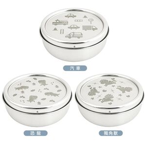 【KOM】台灣製316不鏽鋼兒童隔熱碗/附湯匙(幼兒園指定不鏽鋼兒童碗)