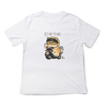 JZ TEE Cat - Clocking Out On Time Graphic Tee, , large