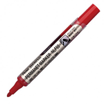 【 Pentel 飛龍 】後壓油性筆 圓頭 MAXIFLO 1.5mm /支  NLF50 - 紅, , large