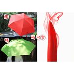 GS MALL  造型紅椒傘 摺疊雨傘 折疊傘 辣椒傘 雨傘 造型傘 傘 辣椒雨傘 紅椒造型 雨具, , large