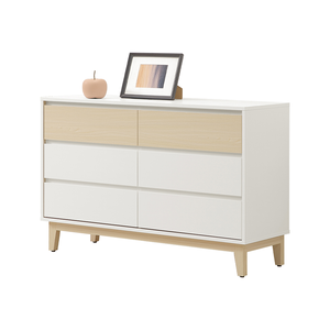 【唯熙傢俱】羅伊原木雙色六斗櫃 抽屜櫃