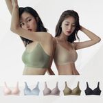 【A&R】歐式無痕美胸顯瘦大尺碼內衣 - 氣質膚,2XL(85EF/90BCD), , large