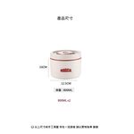 【A&R】日式304不鏽鋼便當盒1600ML 二入組 紅色白邊保溫款, , large