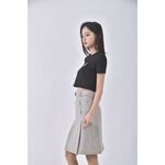 (XL) o girl質感灰色短裙二手衣, , large