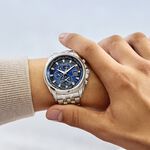 CITIZEN 星辰 亞洲限定款 光動能萬年曆電波手錶 AT9120-89L, , large
