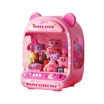 粉Q熊夾娃娃機 USB充電版 顏色款式隨機, , large