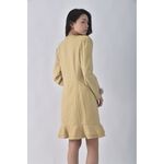 (XS（含）以下) ms gracy墊肩魚尾黃色上衣二手衣, , large