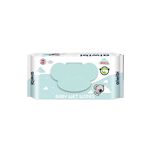Aiwibi 嬰兒濕紙巾 80抽9包入 濕紙巾 純水濕巾 濕巾 敏感肌適用 天然茶樹精油 加厚款 無酒精, , large