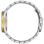 CITIZEN 星辰 限量 光動能八角形經典大三針手錶 送禮推薦-銀x金/38mm BM7624-82A, , large